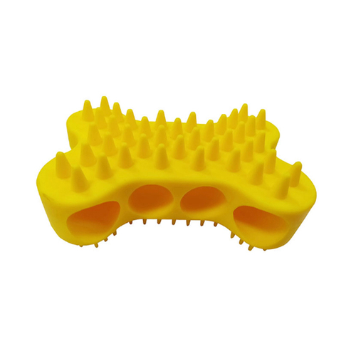 Dog Grooming Brush Silicone Pet Brushes for Shedding and Grooming Bone Shaped Silicone Dog Glove for Washing Pet Hair