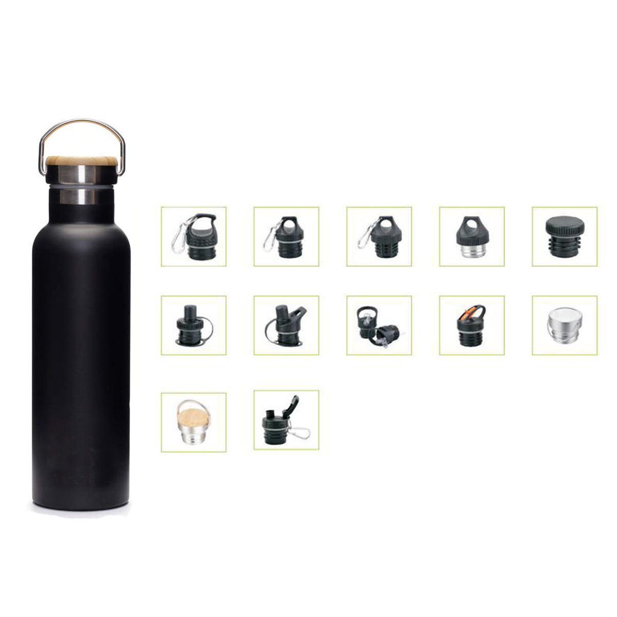 0.35L 350Ml Capacity Insulated Stainless Steel Water Bottles with   Double Wall Thermo Bottle