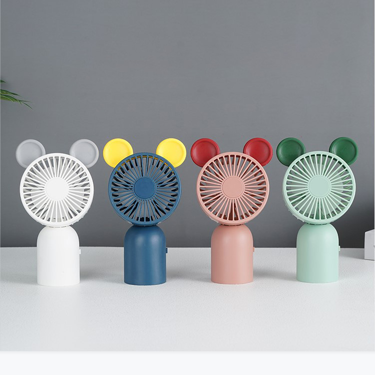   Portable USB Mini Cartoon Hand-held Ceiling Fan
