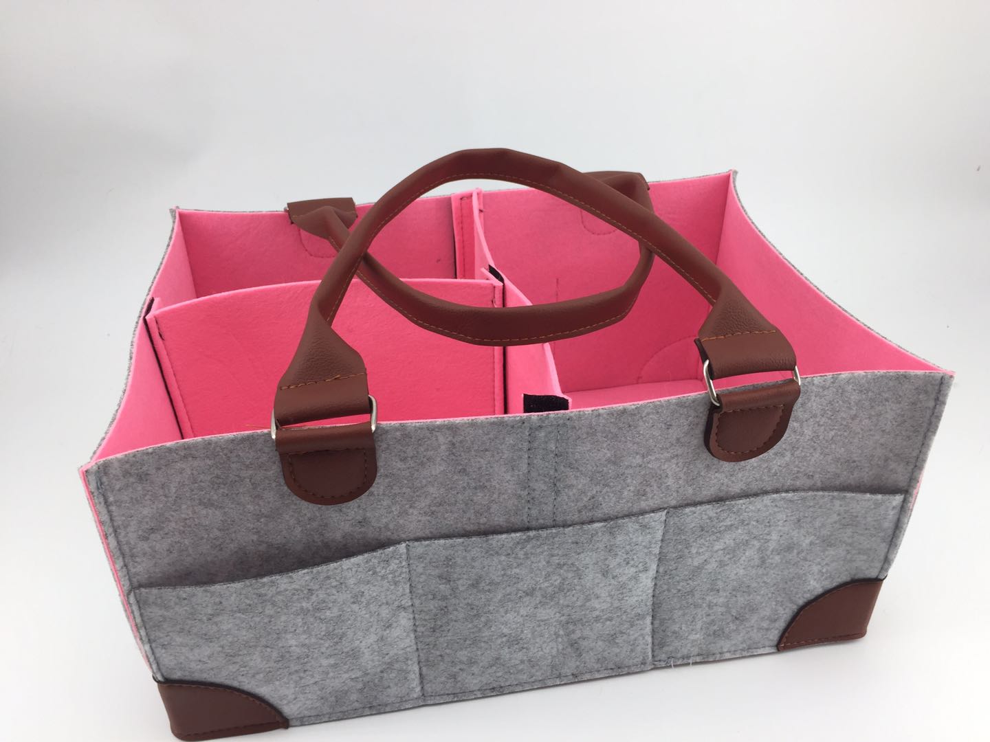 Diaper Bag Backpackmommy /land  Baby diaper bag Handbag Felt diaper caddy