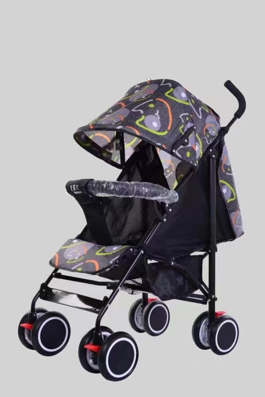  Design Low Price Firm Adjusting handle with Large Space Newborns Prams For 0-3 Years Old Two -Way Baby Stroller