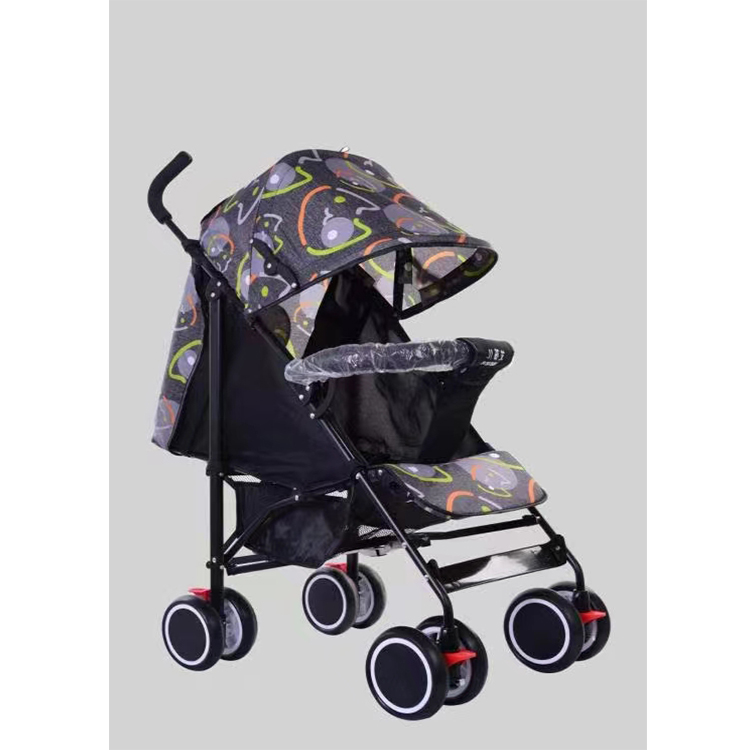  Design Low Price Firm Adjusting handle with Large Space Newborns Prams For 0-3 Years Old Two -Way Baby Stroller
