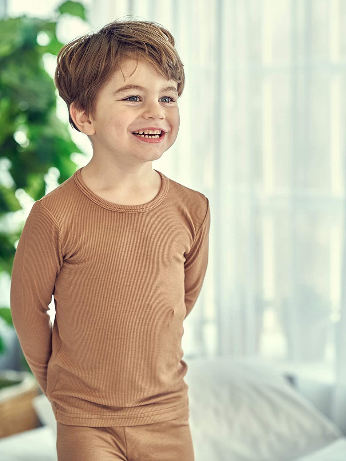 V-TREE Baby Underwears Boys sleepwear Girls Pajama Set Kids clothing Toddler Snug fit Ribbed Sleepwear pjs for Daily Lif