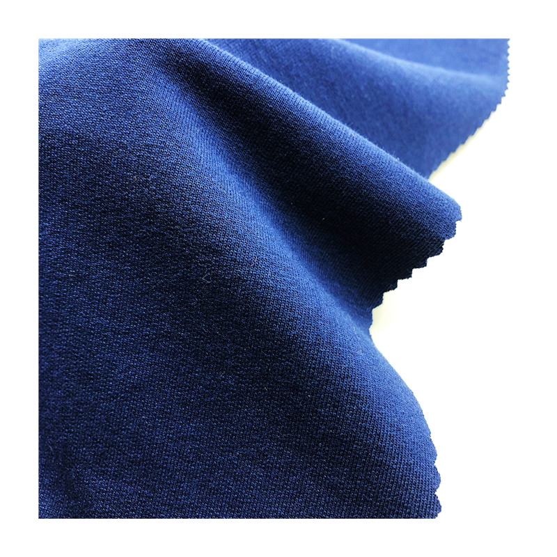 High quality breathable baby kids fabric 290gsm 46.5%cotton 46.5%model 7%spandex french terry fabric for hoodies