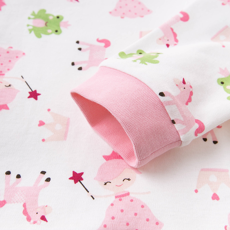 DB16086 dave bella children  underwear set pure cotton boys and girls autumn clothes long trousers baby home service