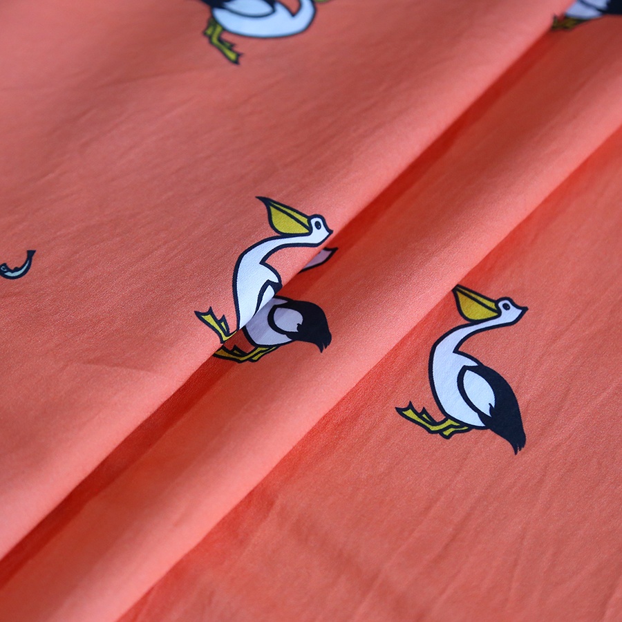  Digital Printing on 100% Cotton Satin fabric for kids