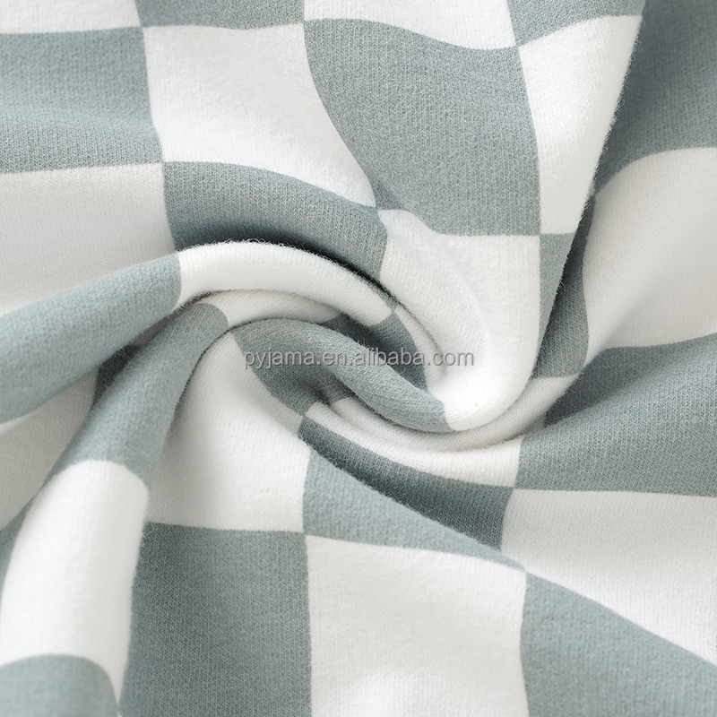 Cotton Baby Shorts Plaid French Terry Fabric, Comfortable Short Pants for Infants