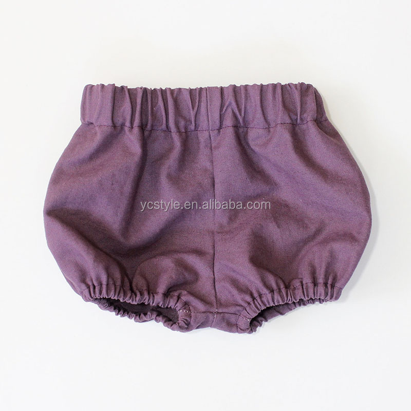 linen cotton baby bloomers for boy and girl,Good quality baby briefs shorts for summer