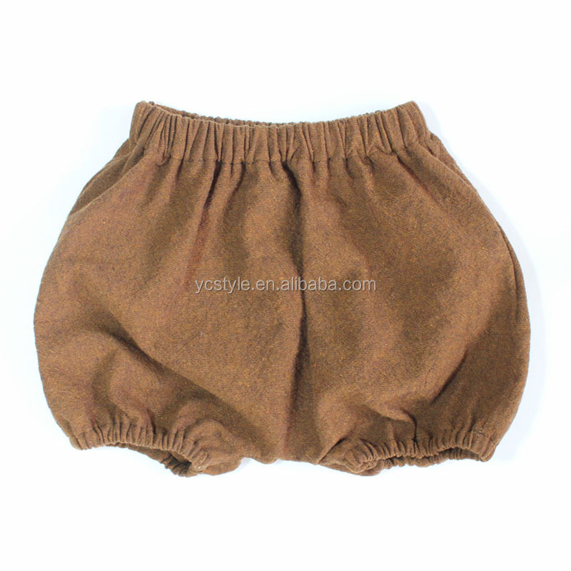  linen cotton baby bloomers for boy and girl,Good quality baby briefs shorts for summer