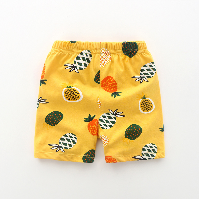 2022 New Boys' Summer Pure Cotton Thin Open Crotch Pants Baby Children's Comfortable Shorts