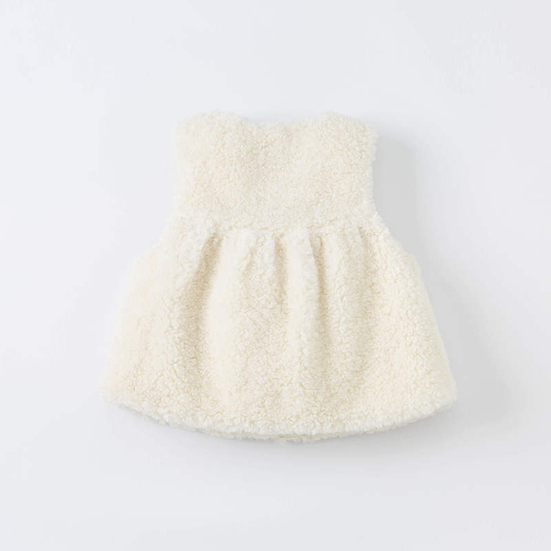 DB18903 dave bella winter baby girls cute stars coat children fashion children girl sleeveless vest