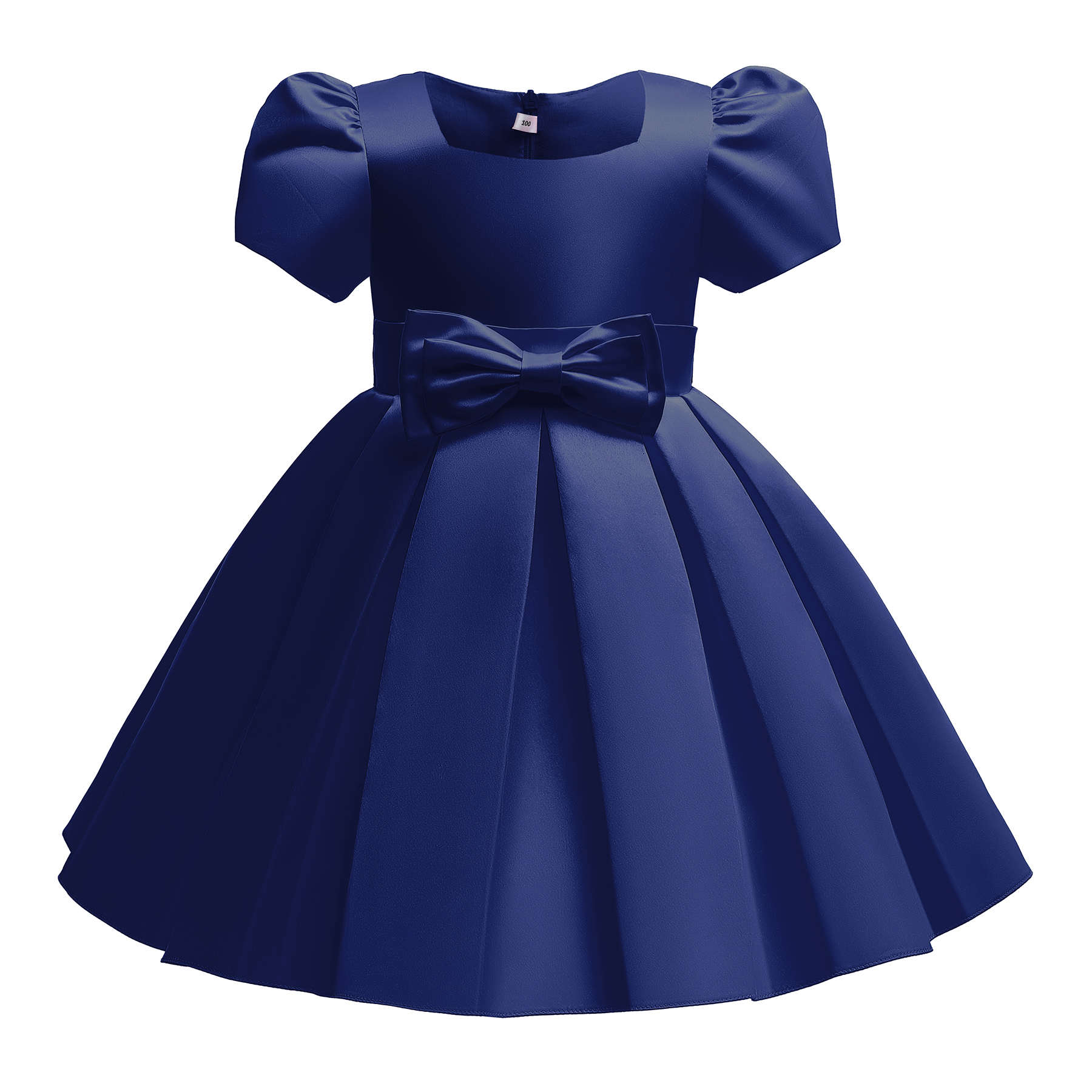Red color winter Christmas Birthday Party princess 3/4/5/6/7/8/9/10 years old baby girl dress for party