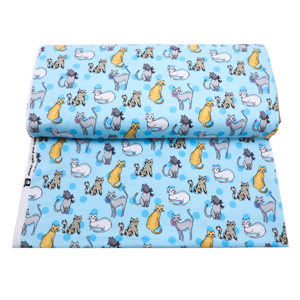  100% cotton flannel printed muslin fabric baby bedding fabric FN-AM00018