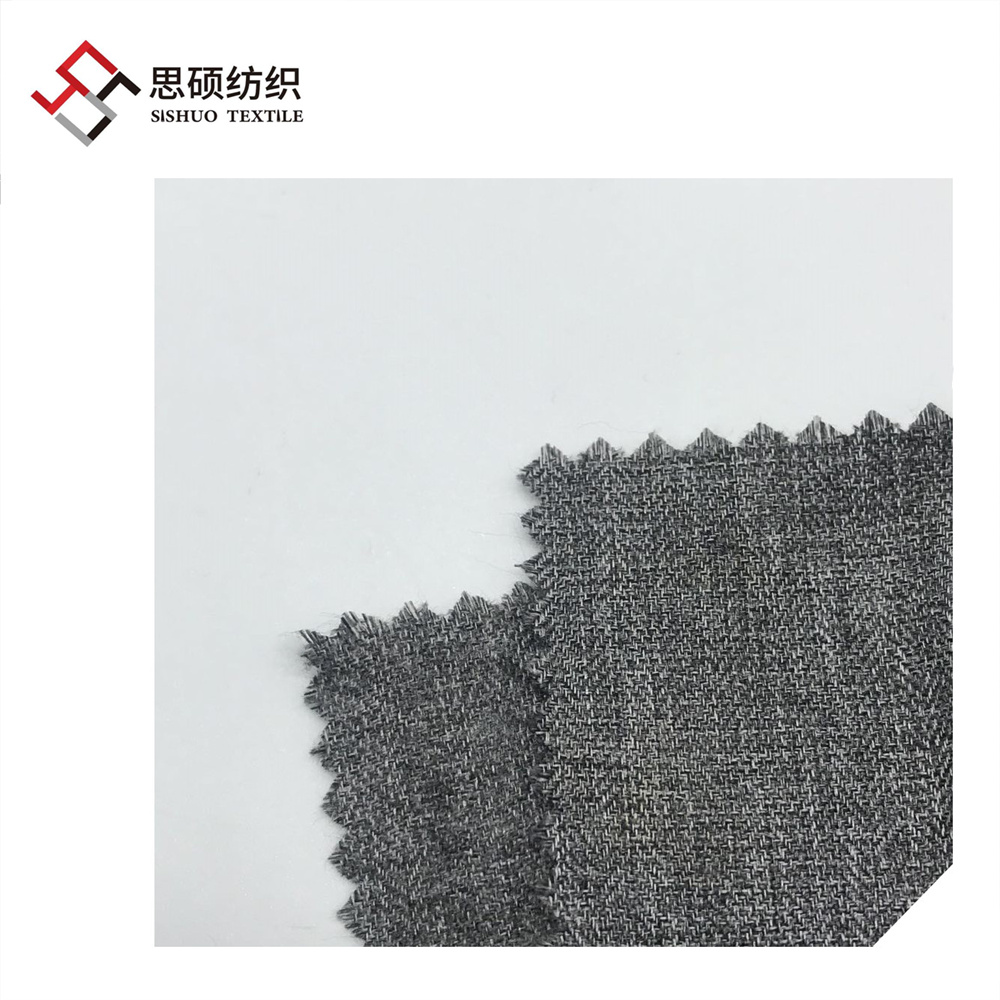 117GSM  fashionable 100% Polyester melange pashmina fabric for outdoor jacket shirt dress pants trousers curtain shorts