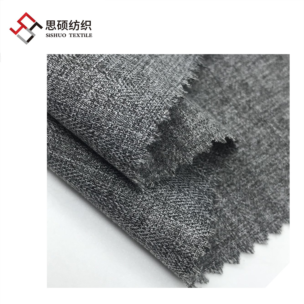 117GSM  fashionable 100% Polyester melange pashmina fabric for outdoor jacket shirt dress pants trousers curtain shorts