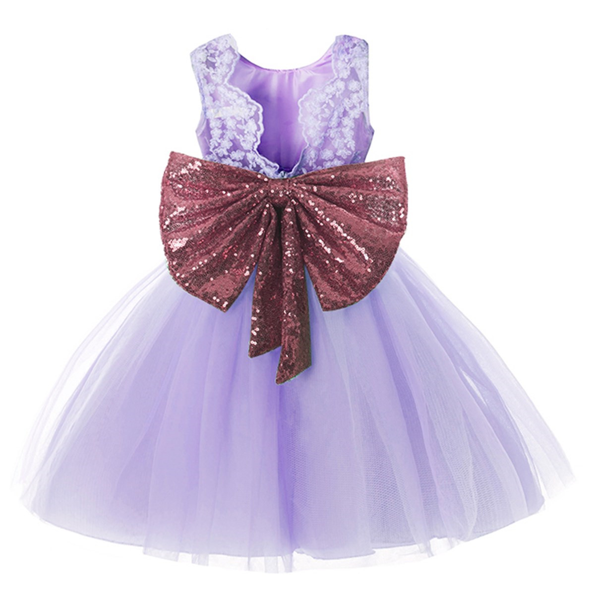 Toddler Baby Girl Dress Big Bow Baptism Dress for Girls First Year Birthday Party Wedding Dress Baby Clothes Tutu Fluffy