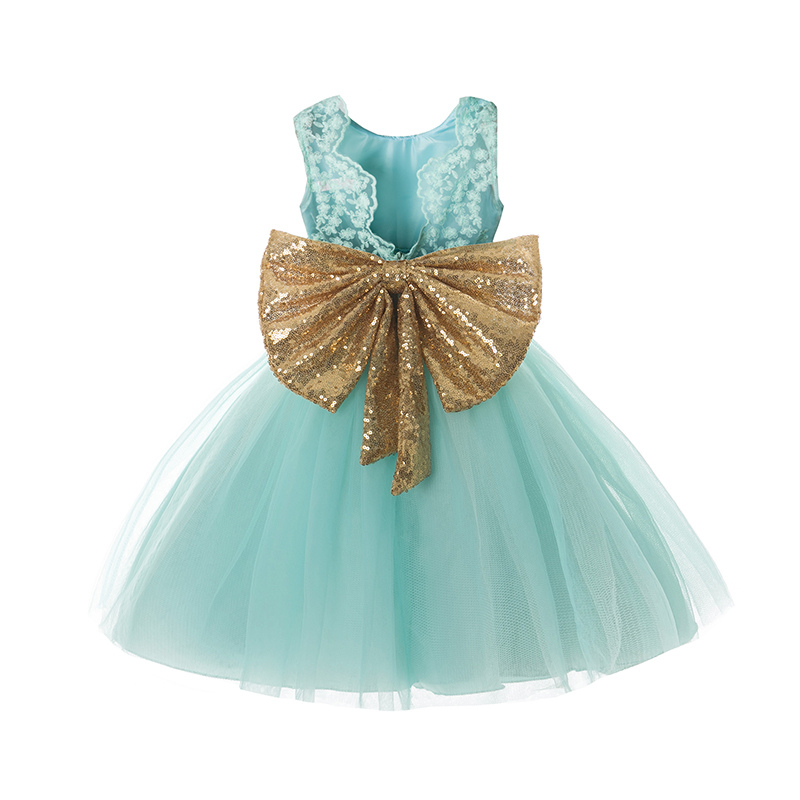 Toddler Baby Girl Dress Big Bow Baptism Dress for Girls First Year Birthday Party Wedding Dress Baby Clothes Tutu Fluffy
