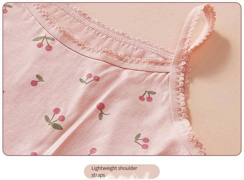 High Quality Girls' Lace Halter Top Underwear New Design with Lovely Floral Pattern