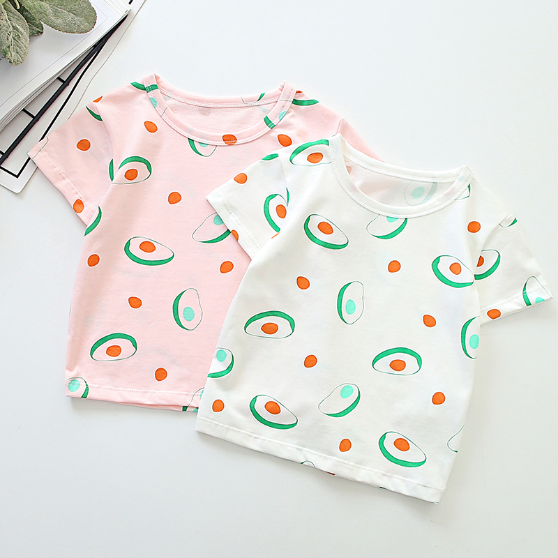 Variety Of Styles Bulk  Short Sleeve Clothes Kid T Shirt Boy Baby Girl T-shirt