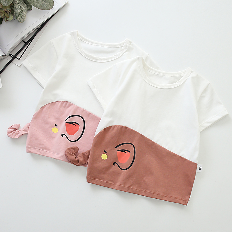 Variety Of Styles Bulk  Short Sleeve Clothes Kid T Shirt Boy Baby Girl T-shirt