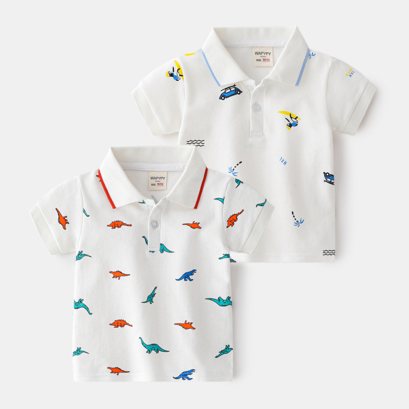 Children Clothing Kids Baby Boy Clothes Summer Cotton New Design Toddler Boys T-shirt Polo Shirts