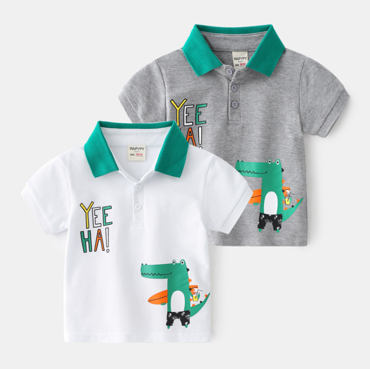 Children Clothing Kids Baby Boy Clothes Summer Cotton New Design Toddler Boys T-shirt Polo Shirts