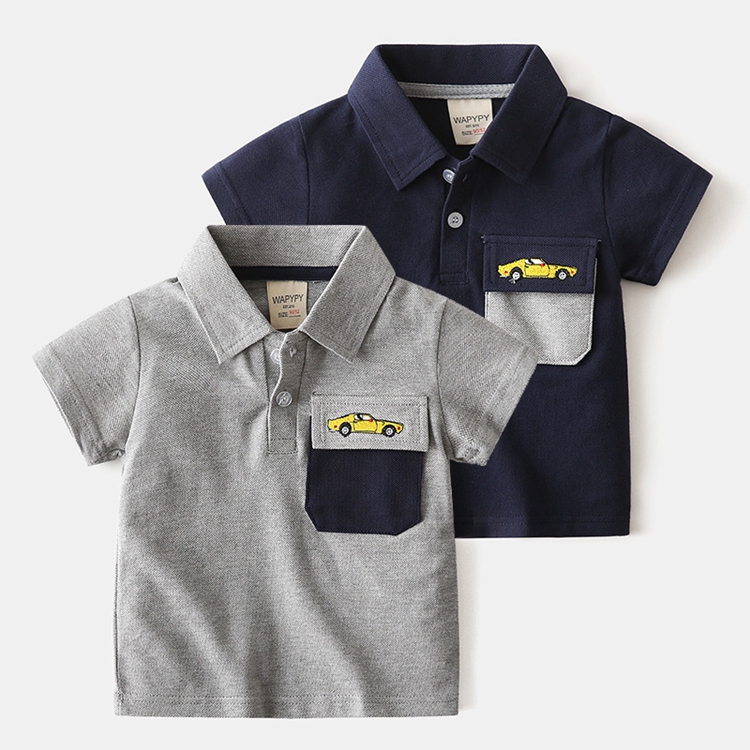 Children Clothing Kids Baby Boy Clothes Summer Cotton New Design Toddler Boys T-shirt Polo Shirts