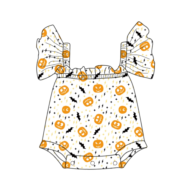 kids clothing baby girl cute cartoon pleated sleeves t-shirt top short girls clothing set /