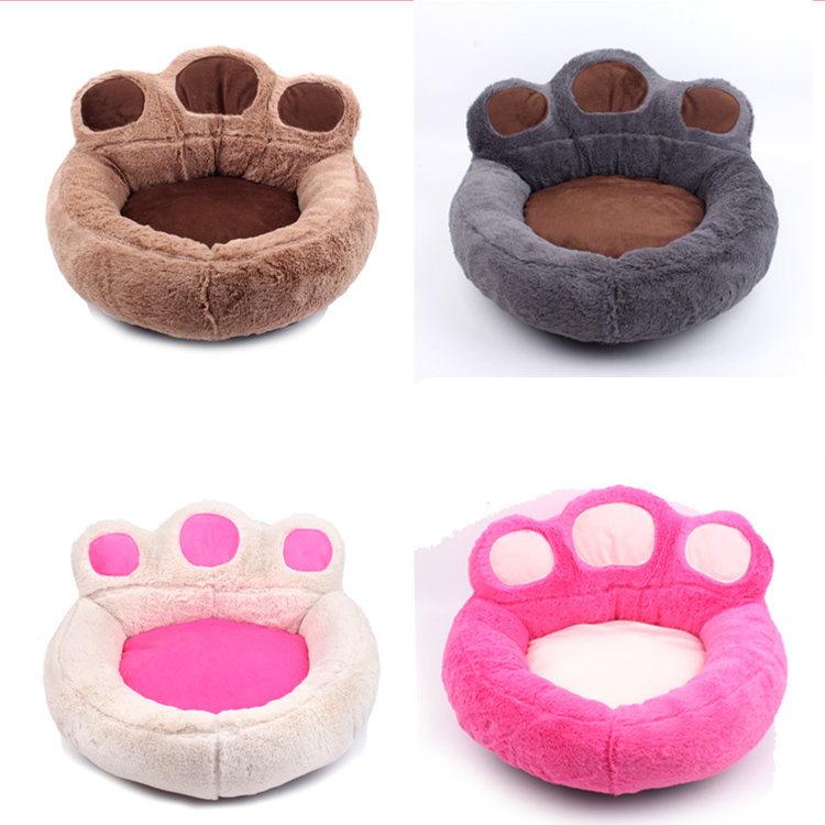 Dog Cat Fleece Soft Warm Cat Sleeping pet Bed House