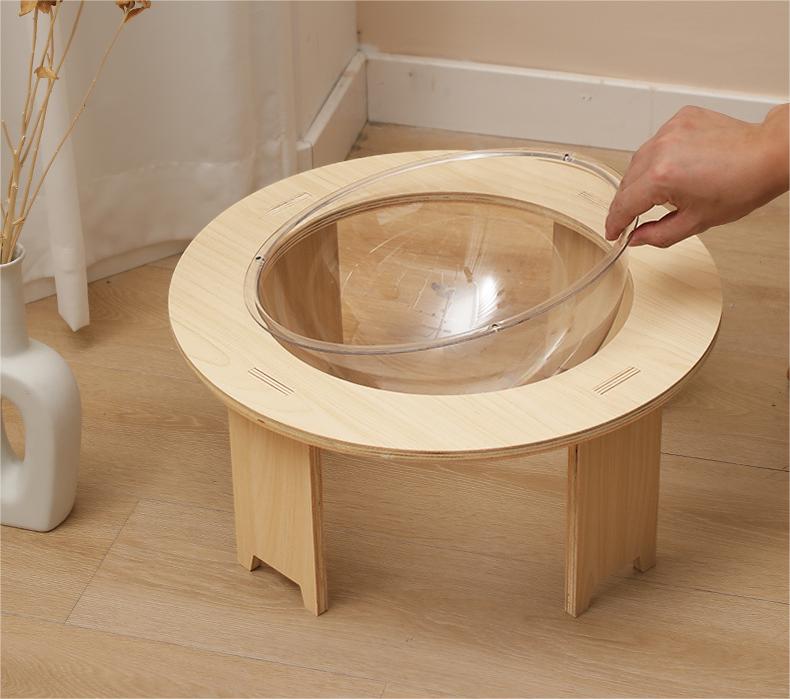 Capsule Cat Bed Safety Sleep Round Pet Bed Hammock Climbing Frame Cat Bed House