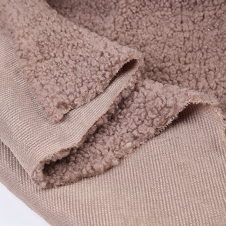 1.65m 330gsm 3mm Super Soft Teddy Velvet Fabric 100%polyester Woven Fabric For Toys
