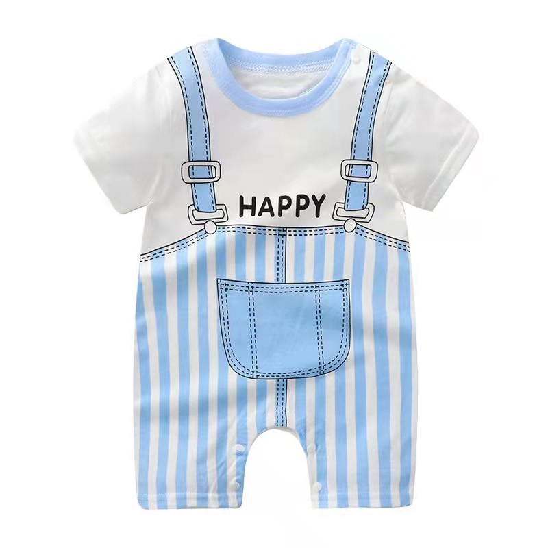  HigH Quality Summer baby clothes rompers Cute Cartoon  Boy Girl Infant Jumpsuit toddler rompers baby