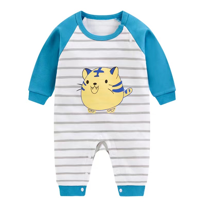 Cheap Long Sleeve Baby Clothes jumpsuit Autumn Winter baby romper Lovely Cartoon Organic Boy Girl Infant Jumpsuit Baby r