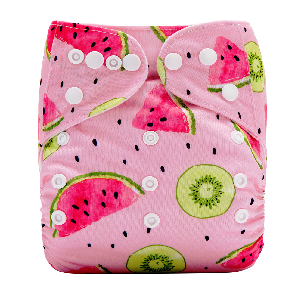 AnAnBaby 2023 Adjustable Reusable Organic Baby Cloth Diaper AIO Cloth Diaper