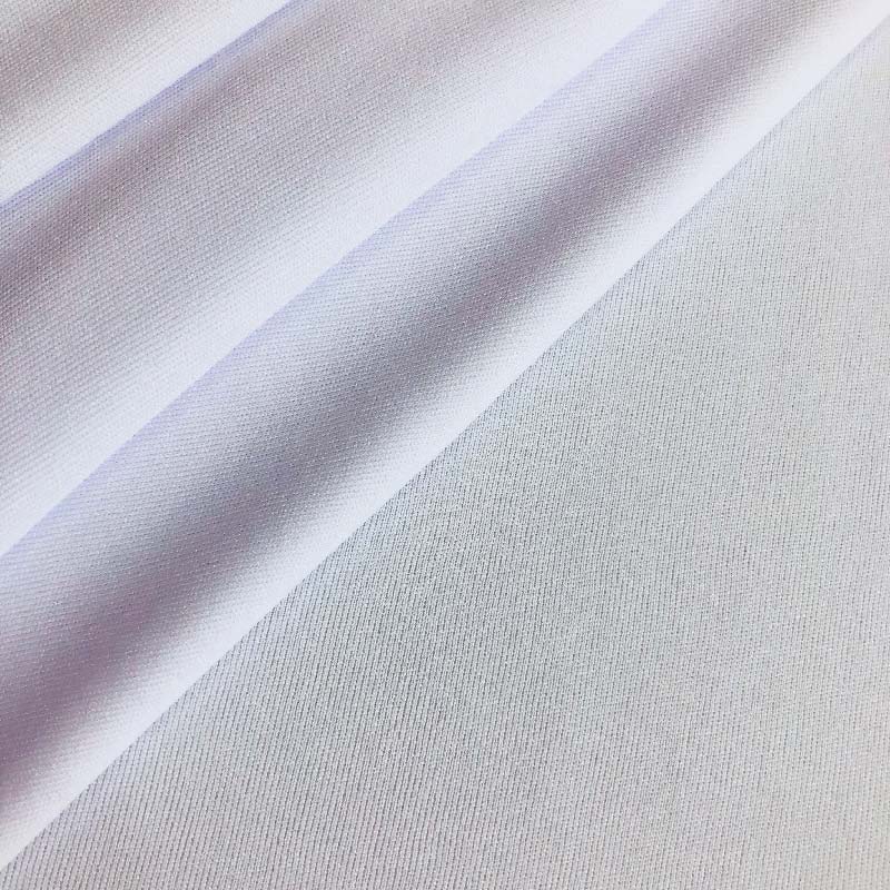 170gsm White Interlock sublimation digital printing 100% polyester fabric for Shorts Dry Fit Jersey