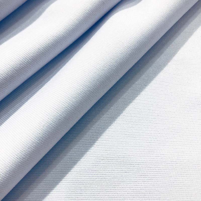 Shorts Dry Fit Jersey 100% polyester fabric White Interlock 170gsm sublimation digital printing