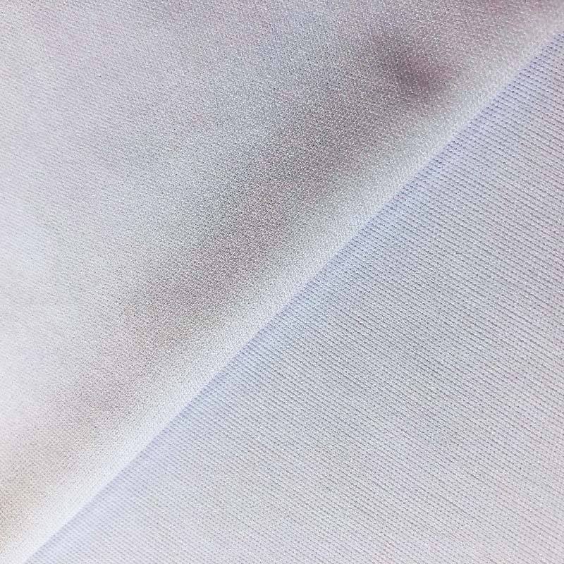 Shorts Dry Fit Jersey White Interlock sublimation digital printing 100% polyester fabric