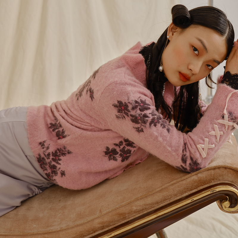 Hot Sales Winter High Quality Fashionable Pullover Sweater Design Cardigan Women