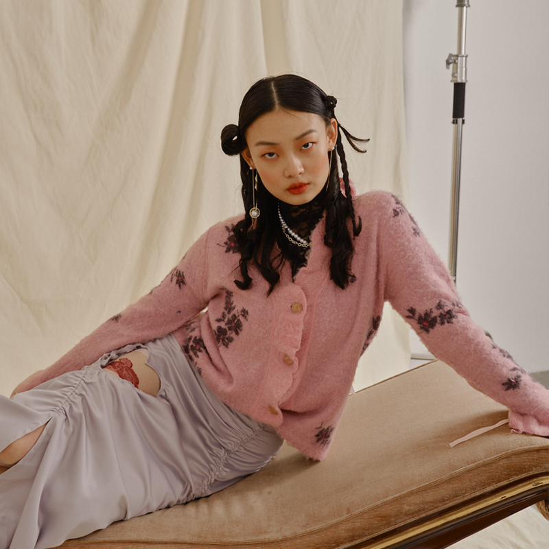 Hot Sales Winter High Quality Fashionable Pullover Sweater Design Cardigan Women