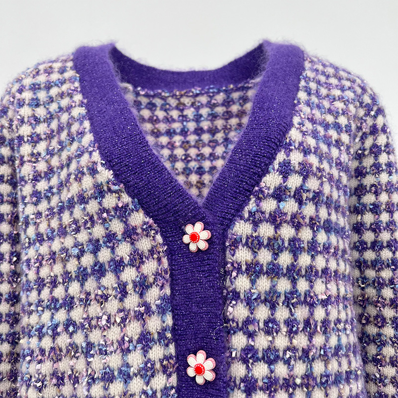   Casual Knitted Women'S Cardigan Knitted Pullover Sweater Women
