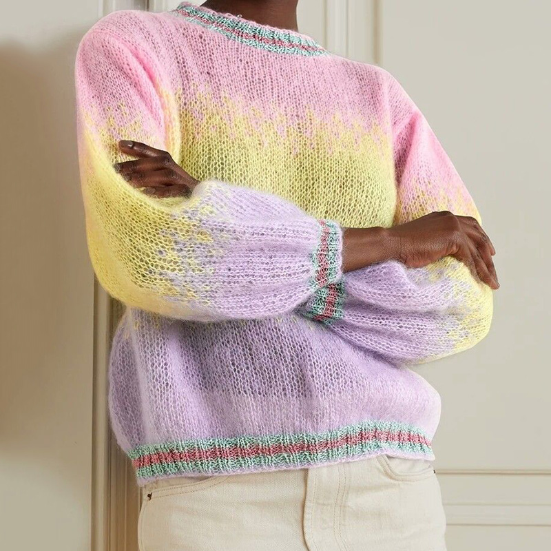  Spring Autumn Winter Warm Knitted  Price Woman Designer Sweater Knit pullover Top Sweater