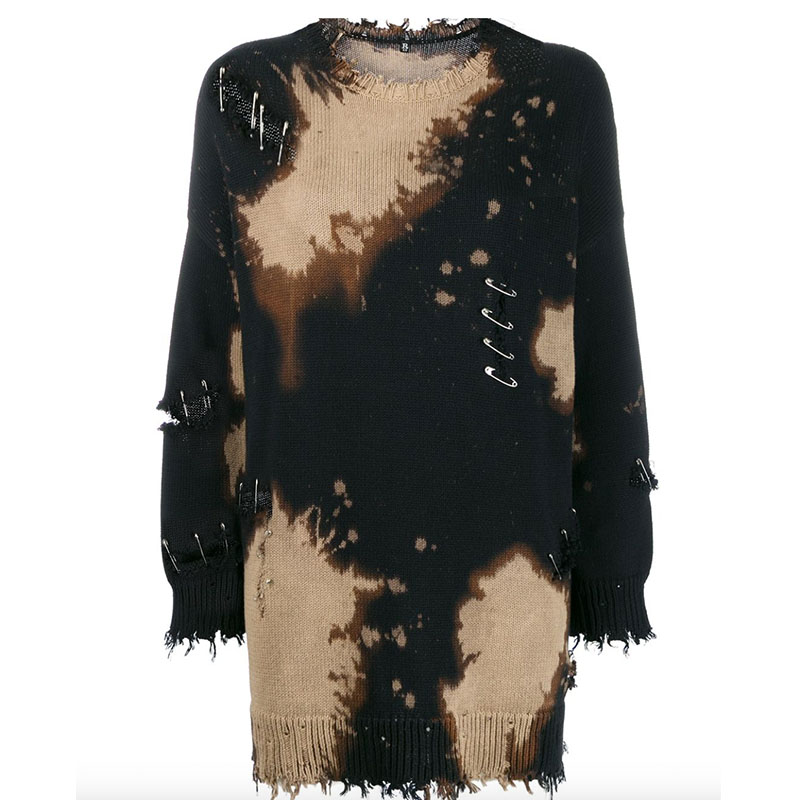 New Arrivals High Quality Printing Knit Top  Fashion Cardigan Sweater Tops For Women