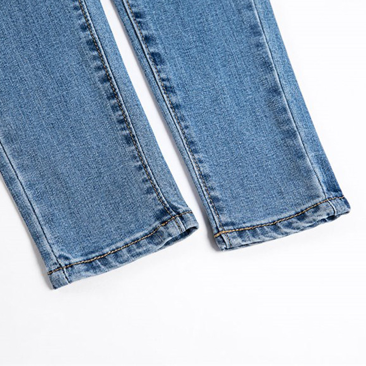  european fashion female denim pants 3 color women high waist skinny jeans