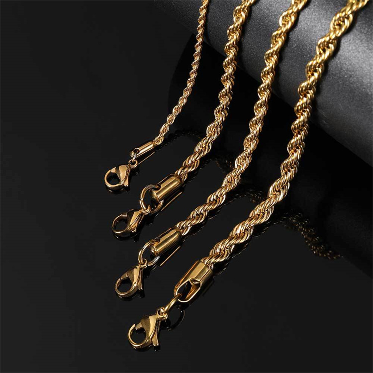 2023 Classic 316 Stainless Steel Jewelry Chain Bracelets High Quality Men's and Women's Jewelry