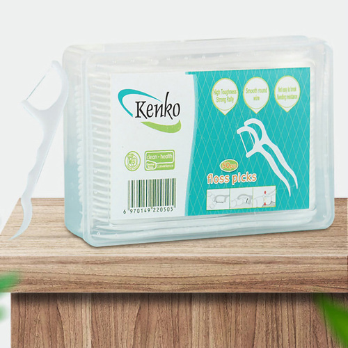 Bulk Biodegradable Personalized Eco Friendly Flosser Vegan Silk Tooth Nylon Dental mint dental floss picks with travel c