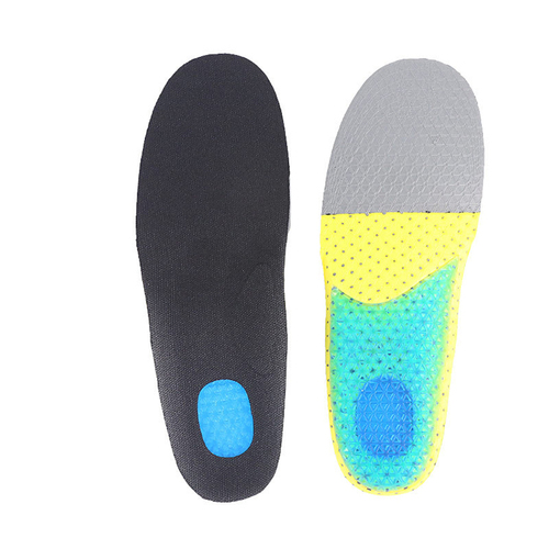 Silica Gel And Net Cloth Eva Material New Product Man Sport Shoe Insole For Flat Foot