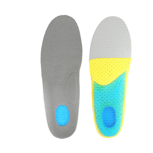 Silica Gel And Net Cloth Eva Material New Product Man Sport Shoe Insole For Flat Foot