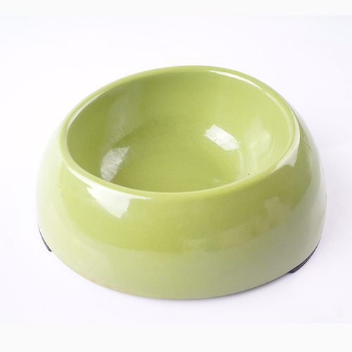 New Biodegradable Bamboo Fiber Small Animals Pet Water Bowl Dog Feeding Bowls