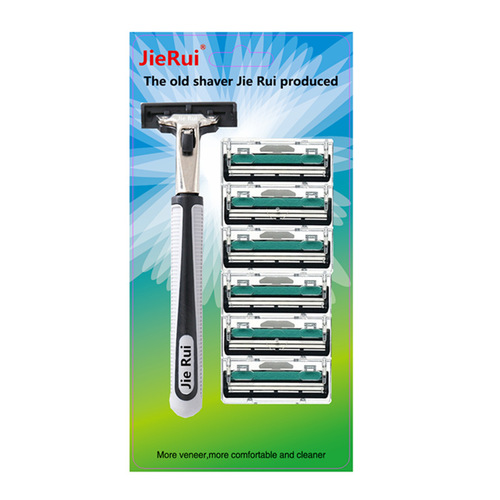 Stainless Steel Double-layer Manual Men Razor