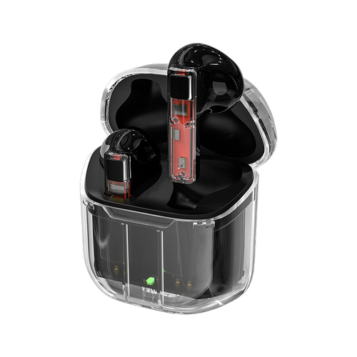 YX06 2022 Good Quality Handsfree Transparent Earphones TWS Wilress Earbuds Gaming Headphones